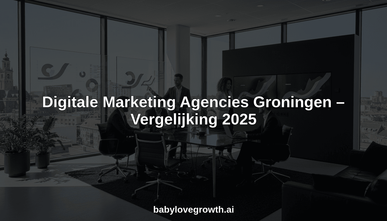 Digitale Marketing Agencies Groningen – Vergelijking 2025