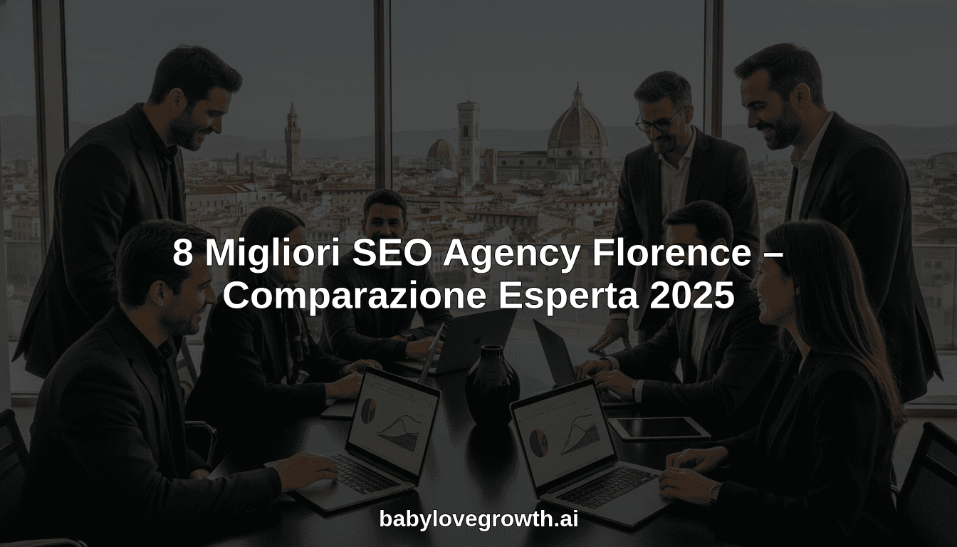 8 Migliori SEO Agency Florence – Comparazione Esperta 2025