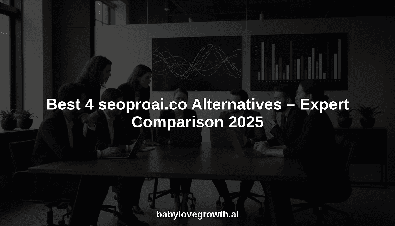 Best 4 seoproai.co Alternatives – Expert Comparison 2025