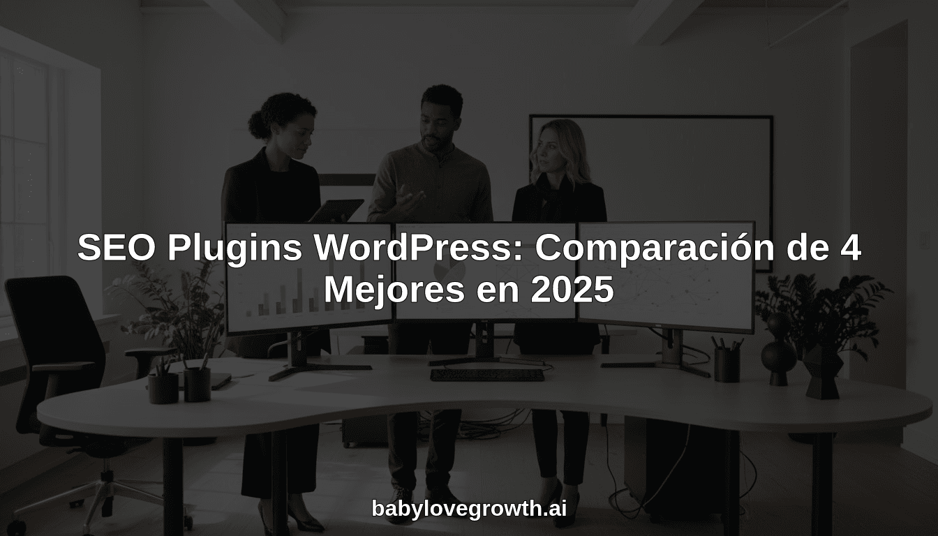 SEO Plugins WordPress: Comparación de 4 Mejores en 2025