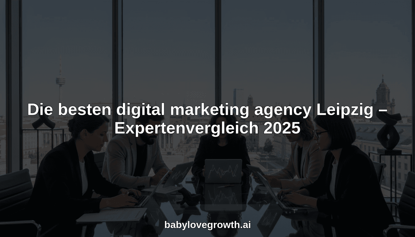 Die besten digital marketing agency Leipzig – Expertenvergleich 2025