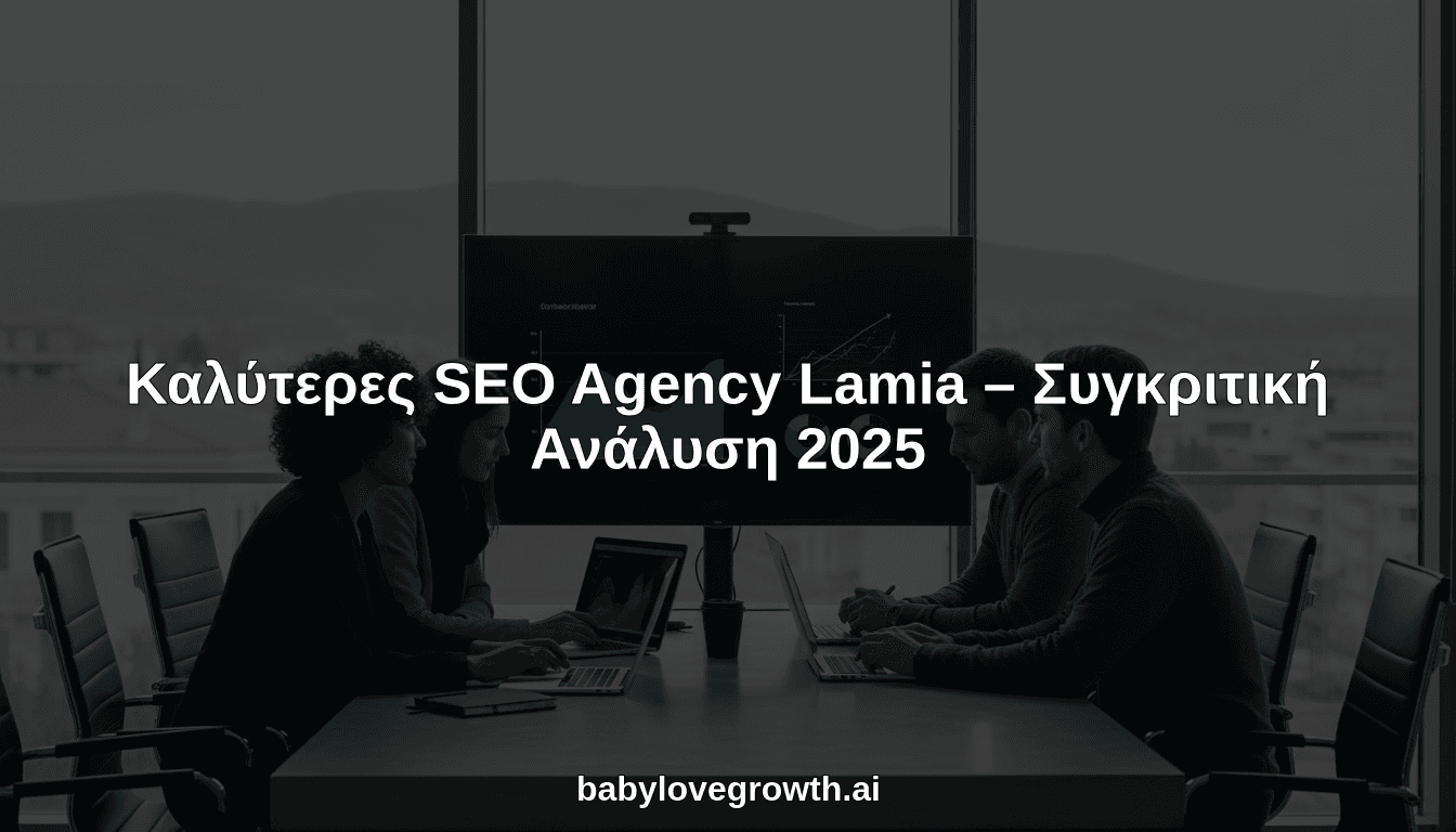 Καλύτερες SEO Agency Lamia – Συγκριτική Ανάλυση 2025