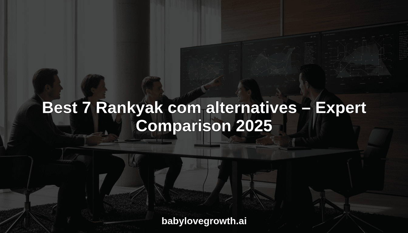Best 7 Rankyak com alternatives – Expert Comparison 2025