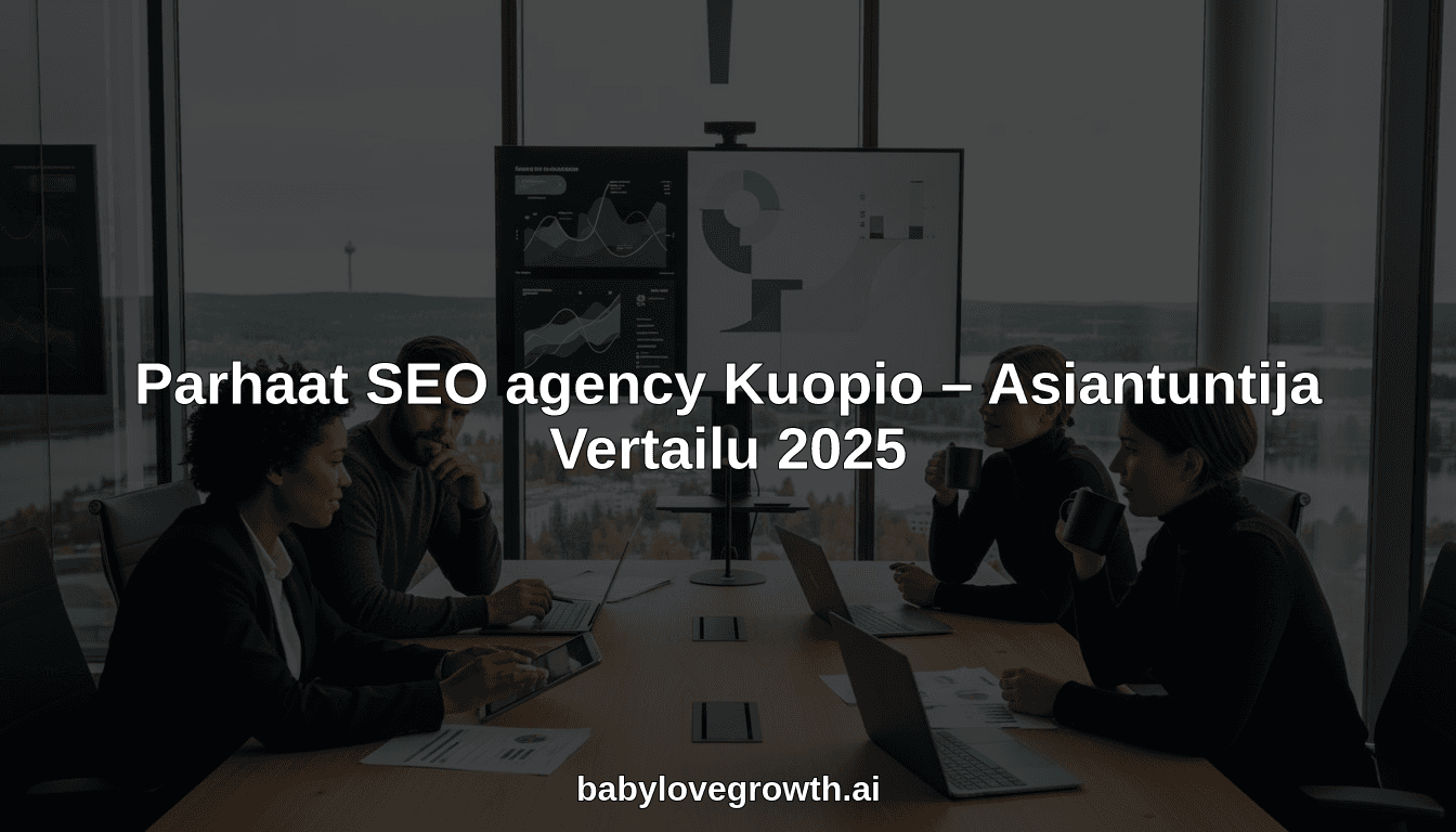 Parhaat SEO agency Kuopio – Asiantuntija Vertailu 2025