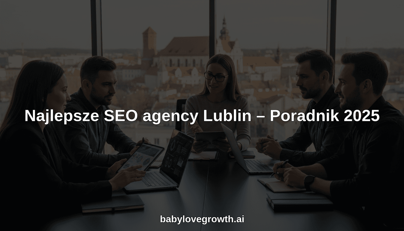 Najlepsze SEO agency Lublin – Poradnik 2025