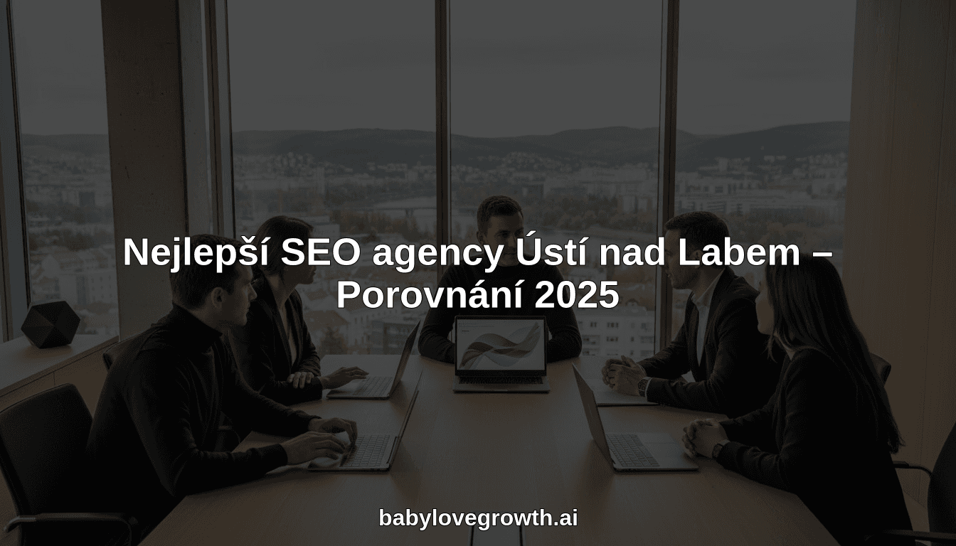Nejlepší SEO agency Ústí nad Labem – Porovnání 2025