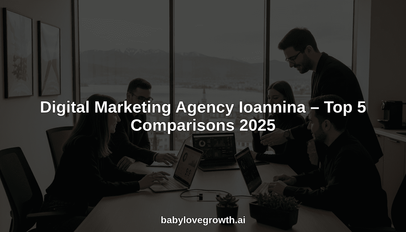 Digital Marketing Agency Ioannina – Top 5 Comparisons 2025