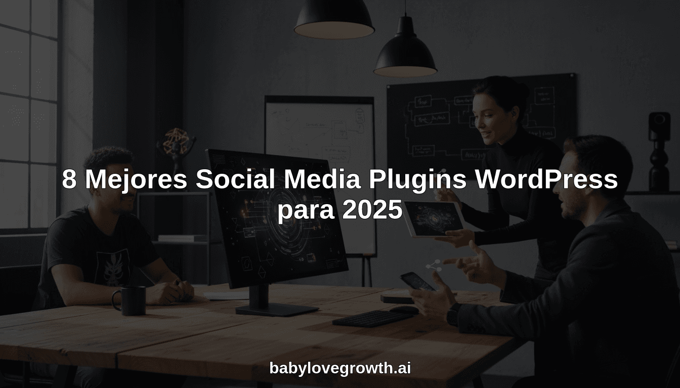 8 Mejores Social Media Plugins WordPress para 2025