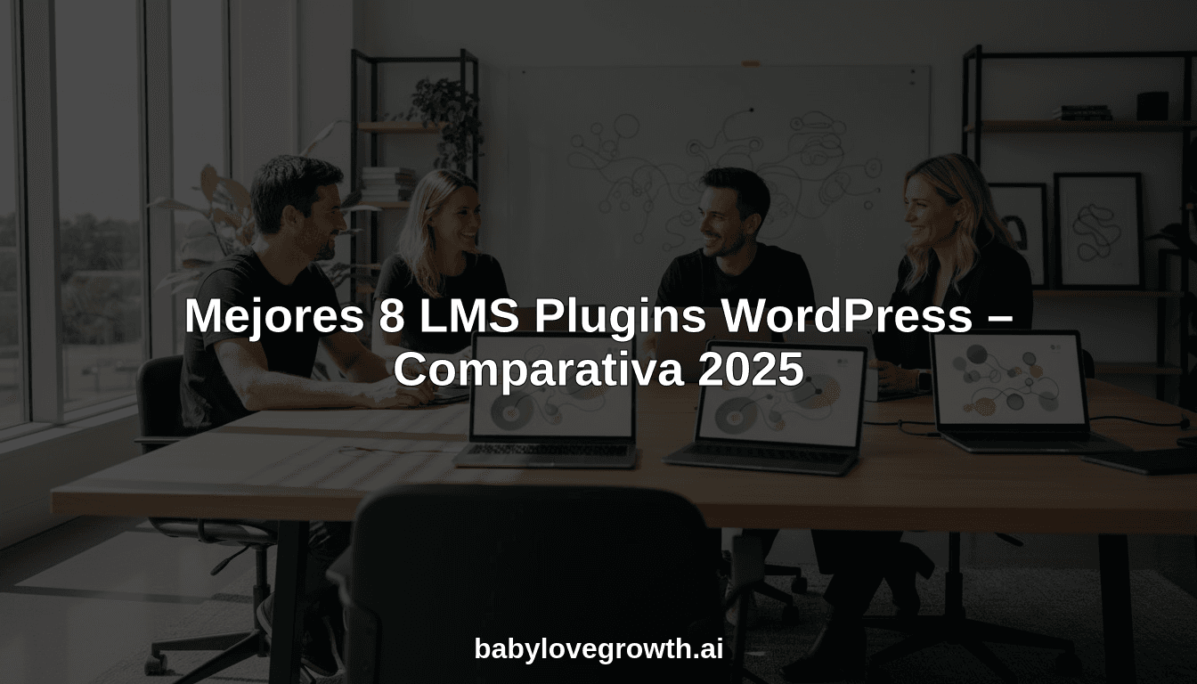 Mejores 8 LMS Plugins WordPress – Comparativa 2025