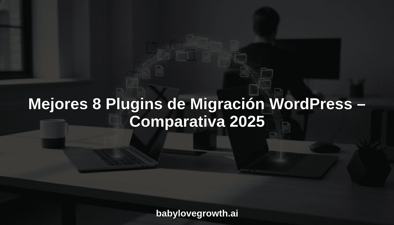 Mejores 8 Plugins de Migración WordPress – Comparativa 2025