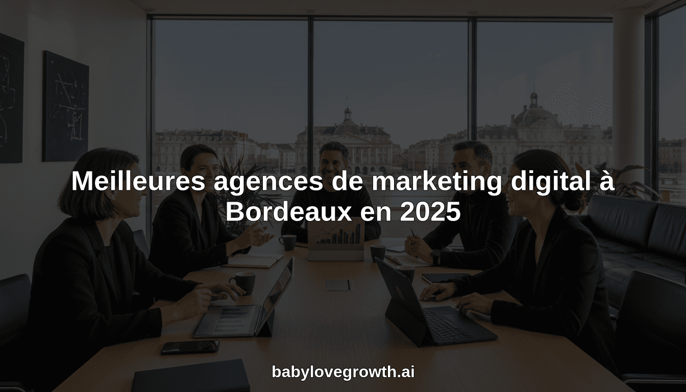 Meilleures agences de marketing digital à Bordeaux en 2025