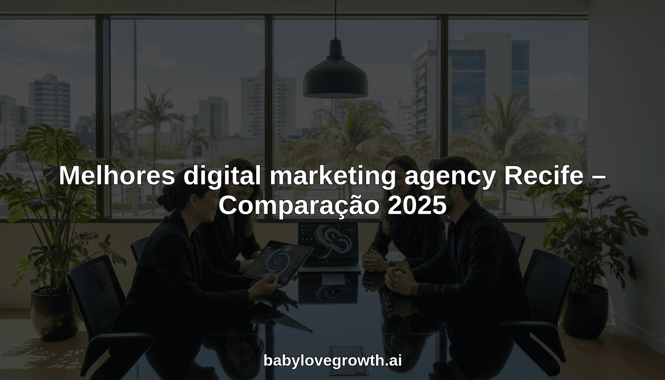 Melhores digital marketing agency Recife – Comparação 2025