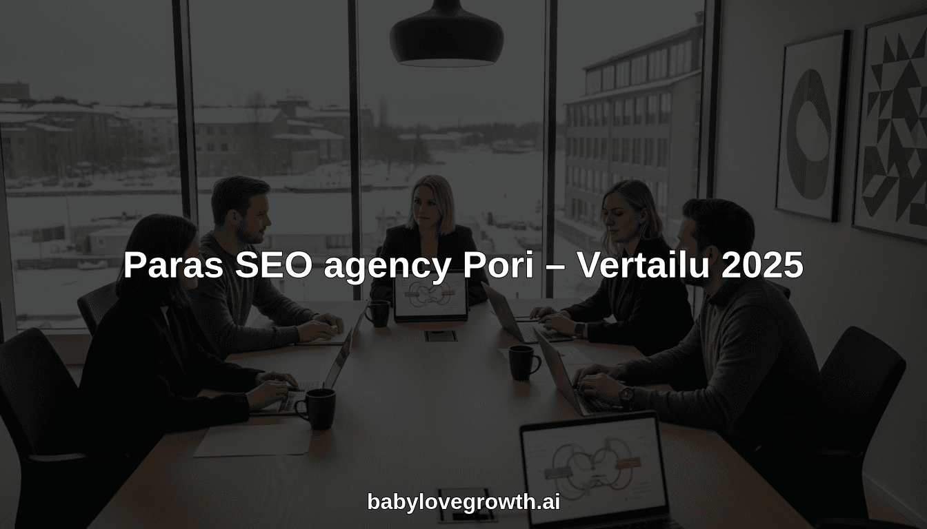 Paras SEO agency Pori – Vertailu 2025