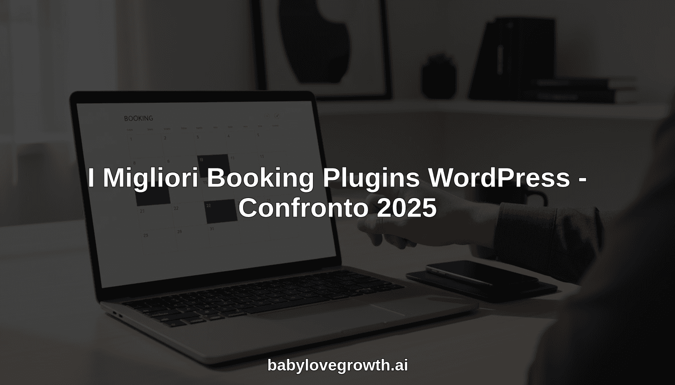 I Migliori Booking Plugins WordPress - Confronto 2025