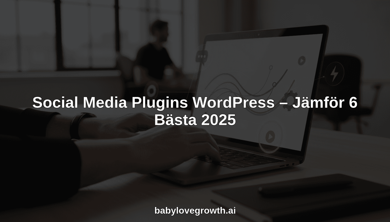 Social Media Plugins WordPress – Jämför 6 Bästa 2025