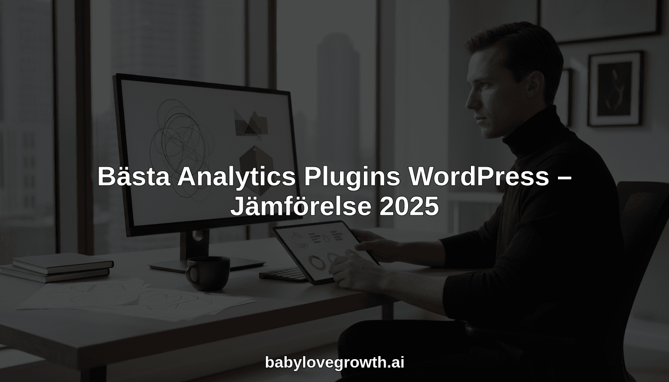 Bästa Analytics Plugins WordPress – Jämförelse 2025