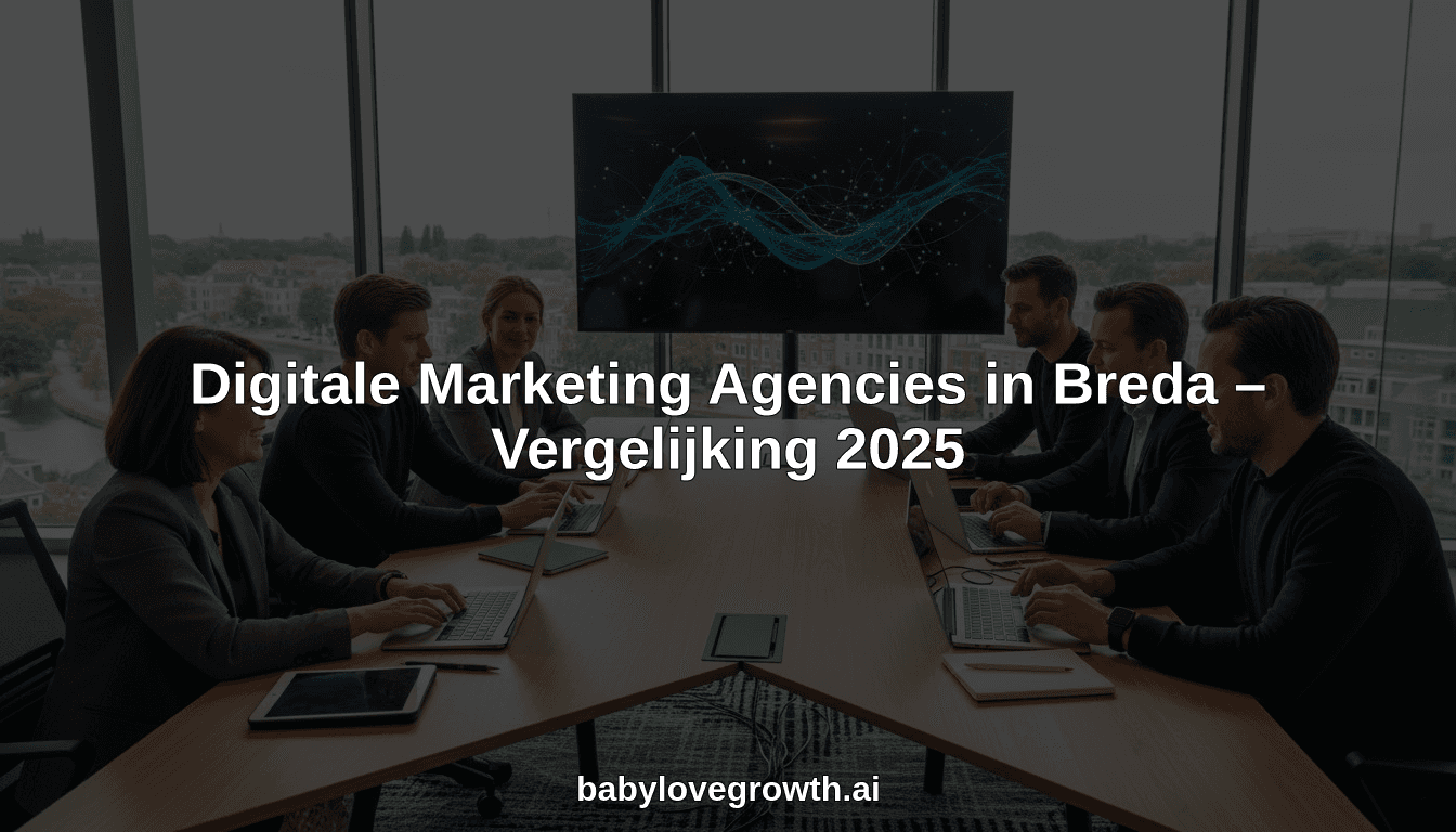 Digitale Marketing Agencies in Breda – Vergelijking 2025