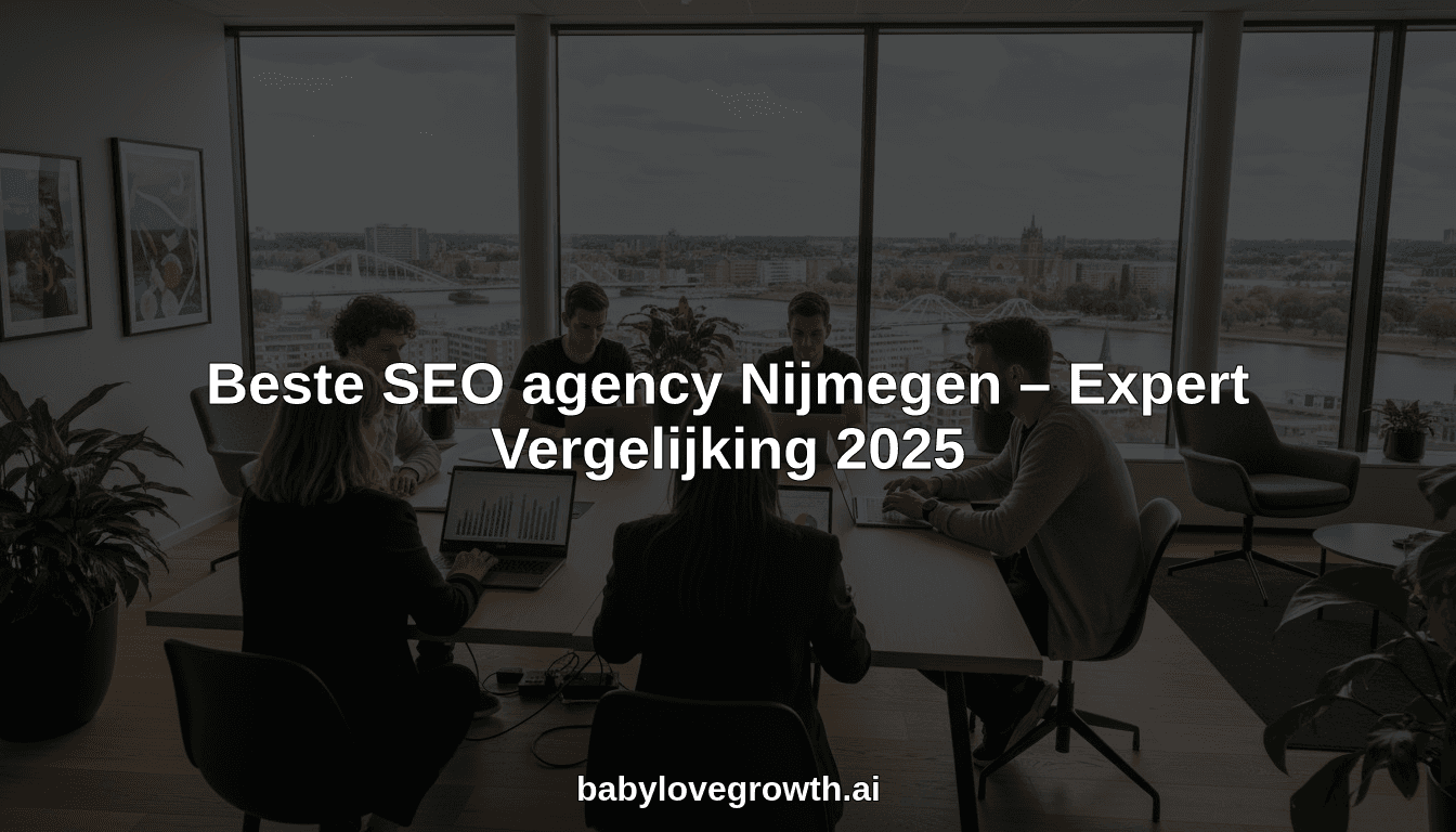 Beste SEO agency Nijmegen – Expert Vergelijking 2025