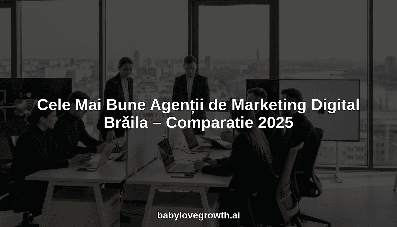 Cele Mai Bune Agenții de Marketing Digital Brăila – Comparatie 2025