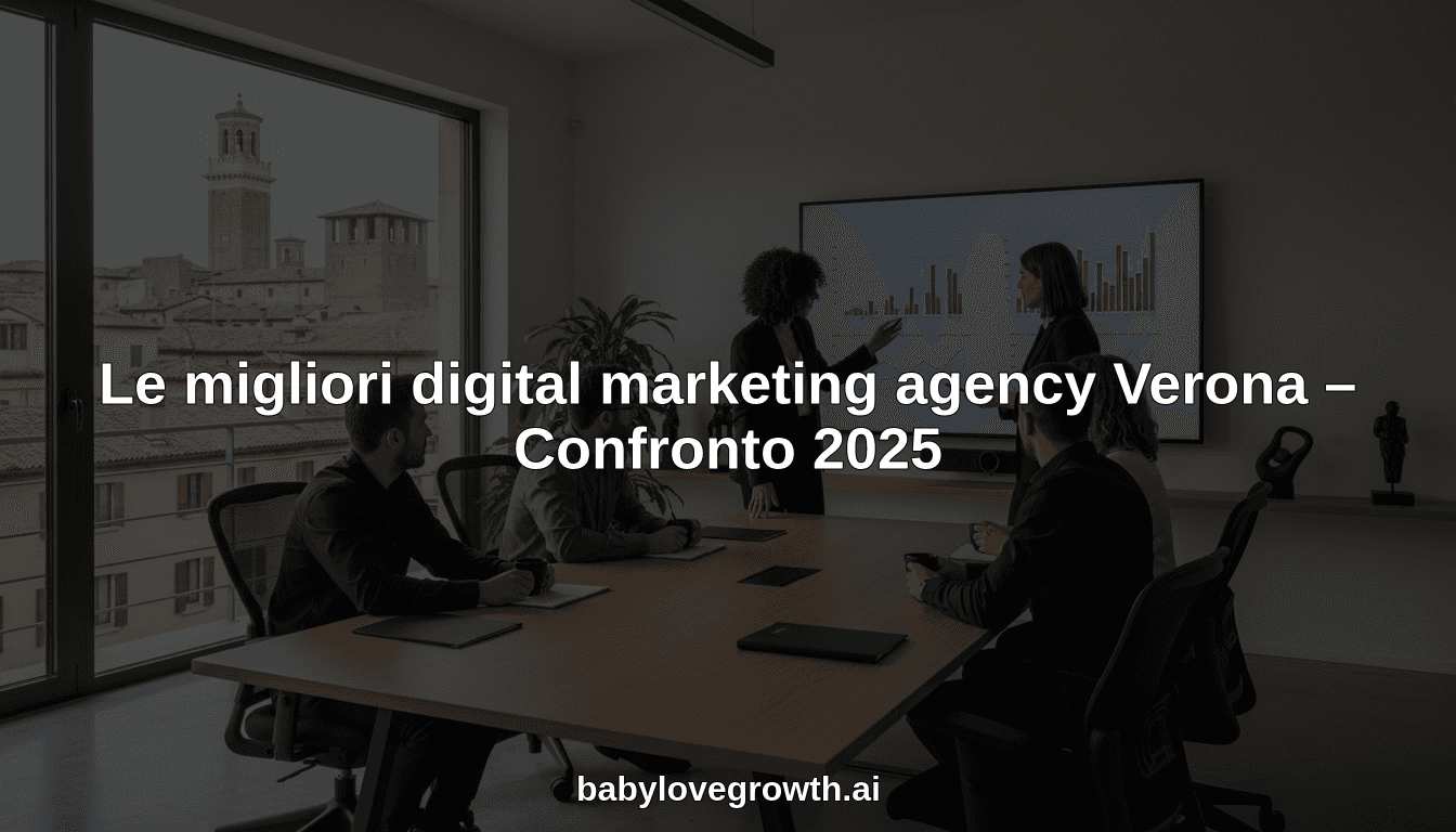 Le migliori digital marketing agency Verona – Confronto 2025