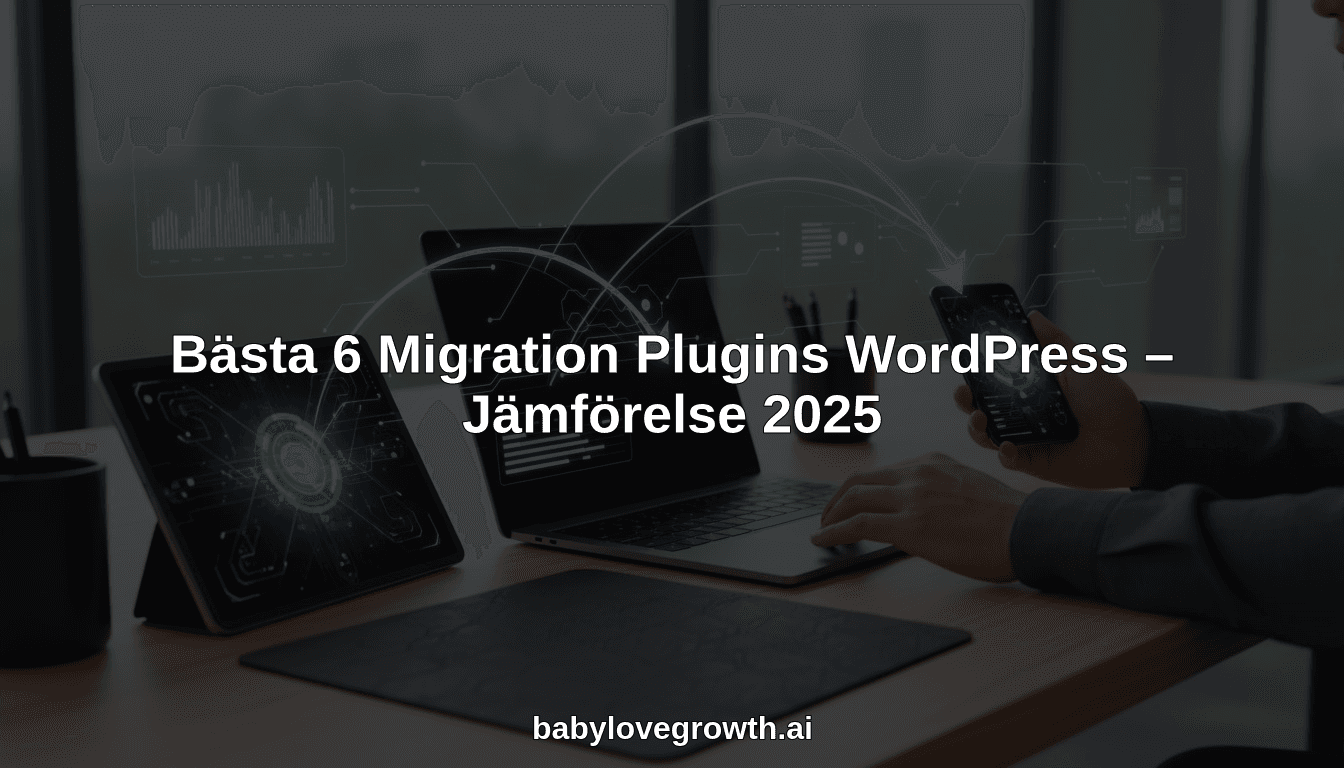 Bästa 6 Migration Plugins WordPress – Jämförelse 2025