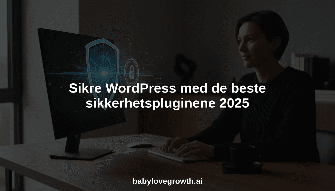 Sikre WordPress med de beste sikkerhetspluginene 2025