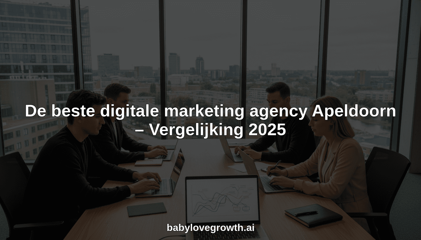 De beste digitale marketing agency Apeldoorn – Vergelijking 2025