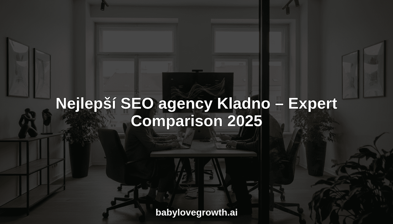 Nejlepší SEO agency Kladno – Expert Comparison 2025