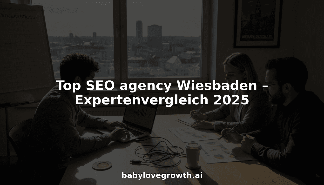 Top SEO agency Wiesbaden – Expertenvergleich 2025