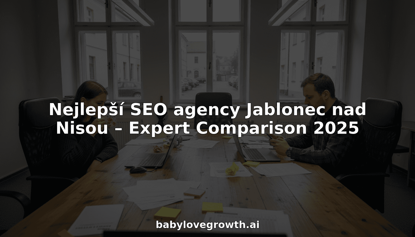 Nejlepší SEO agency Jablonec nad Nisou – Expert Comparison 2025