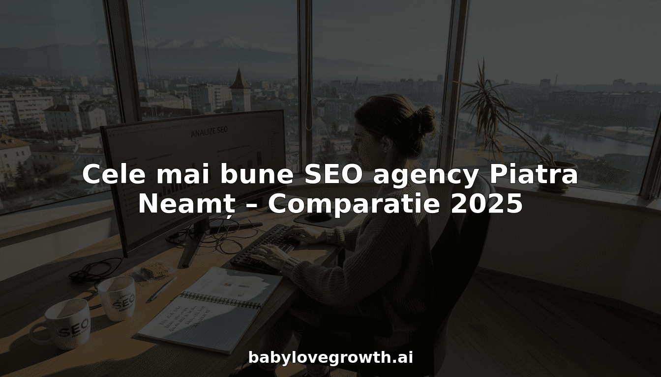 Cele mai bune SEO agency Piatra Neamț – Comparatie 2025