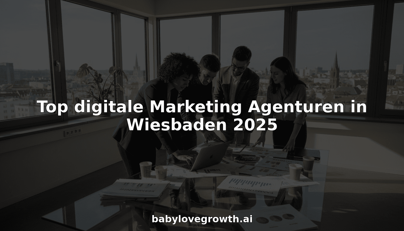 Top digitale Marketing Agenturen in Wiesbaden 2025