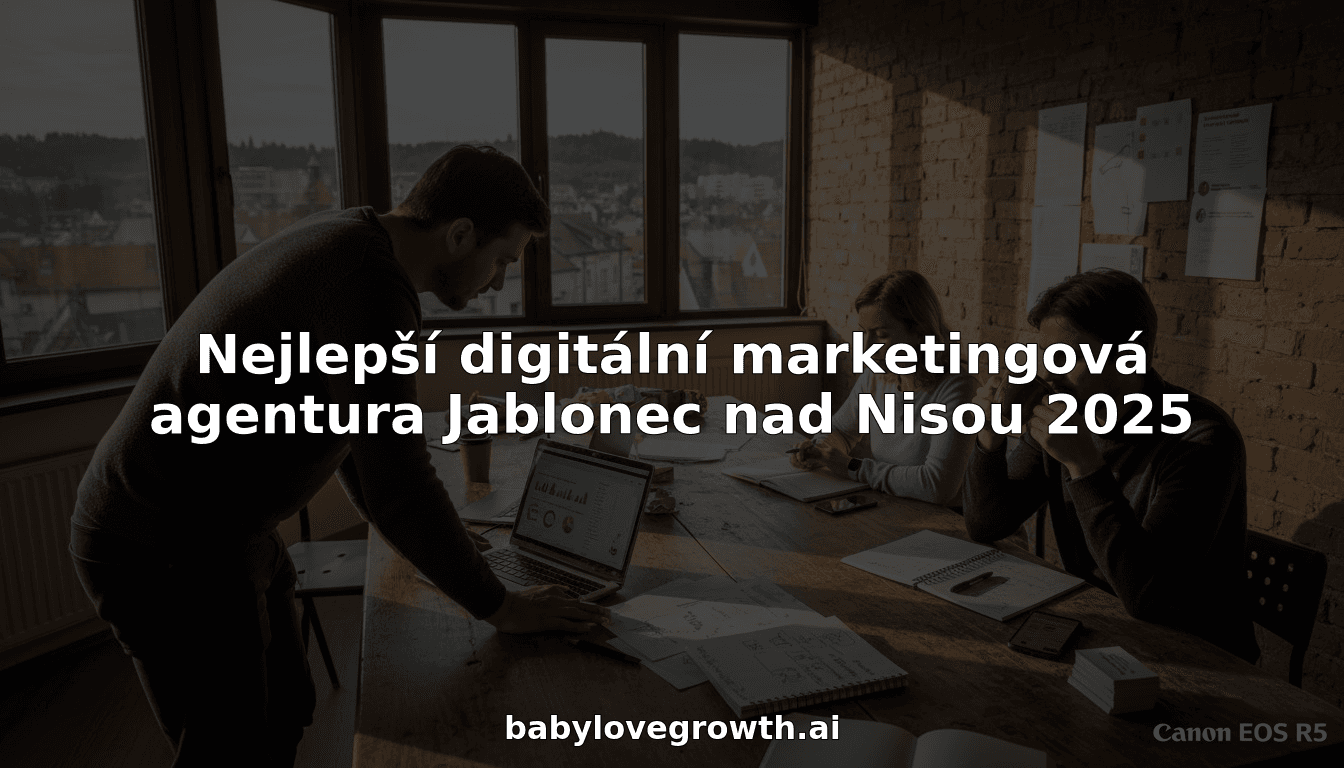 Nejlepší digitální marketingová agentura Jablonec nad Nisou 2025