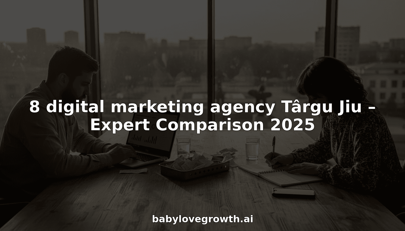 8 digital marketing agency Târgu Jiu – Expert Comparison 2025