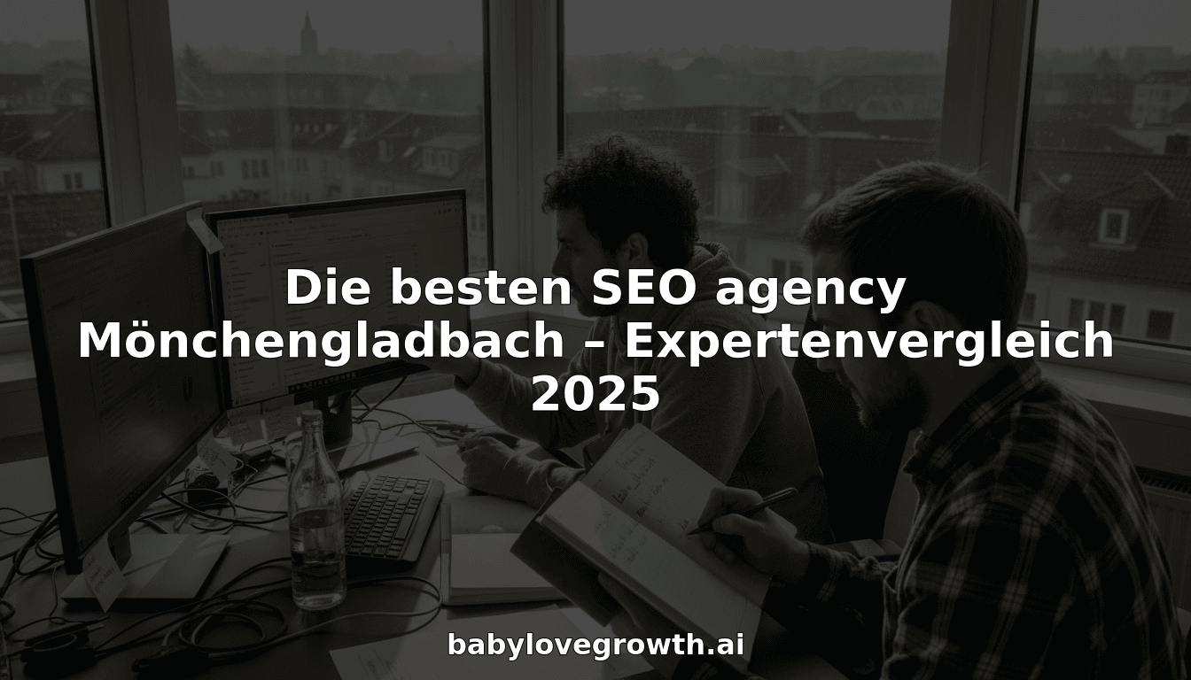 Die besten SEO agency Mönchengladbach – Expertenvergleich 2025