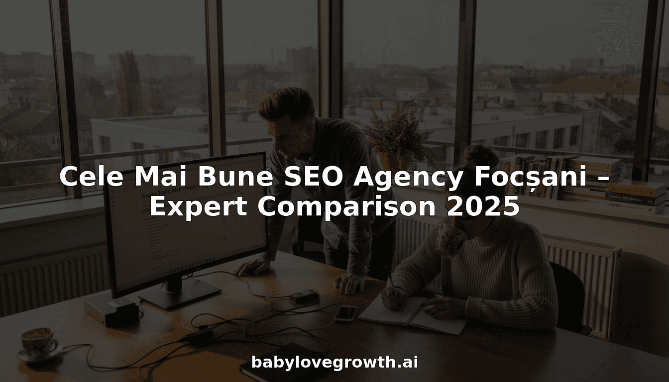 Cele Mai Bune SEO Agency Focșani – Expert Comparison 2025