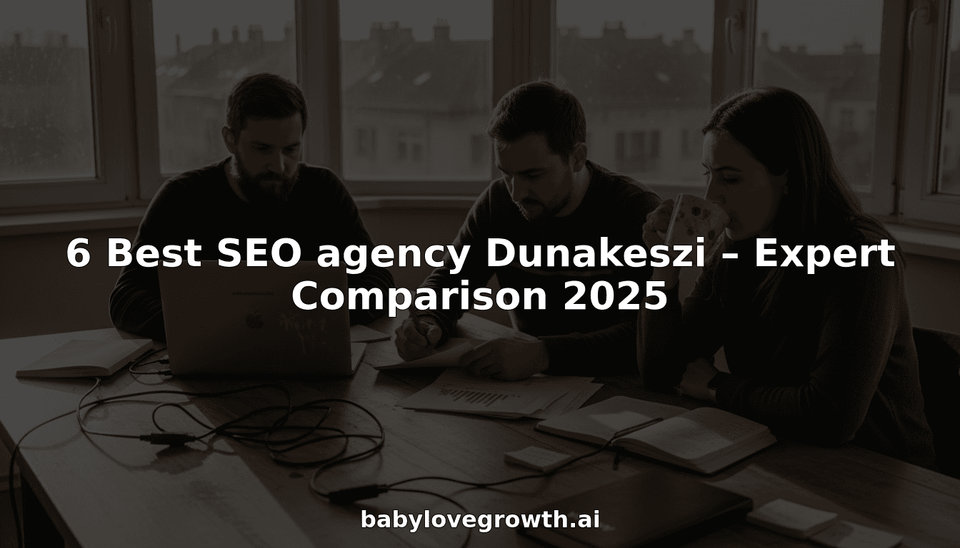 6 Best SEO agency Dunakeszi – Expert Comparison 2025