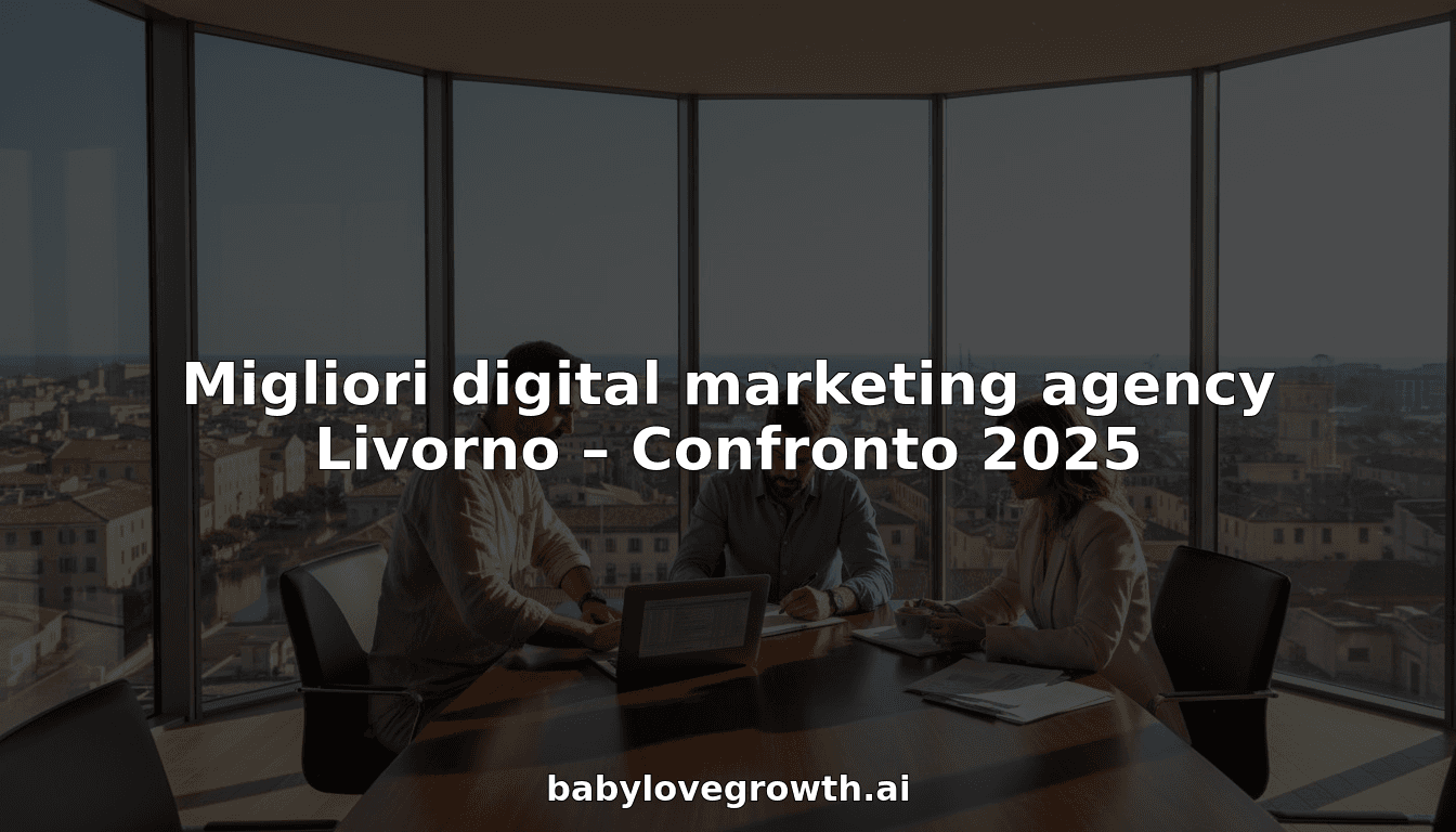 Migliori digital marketing agency Livorno – Confronto 2025