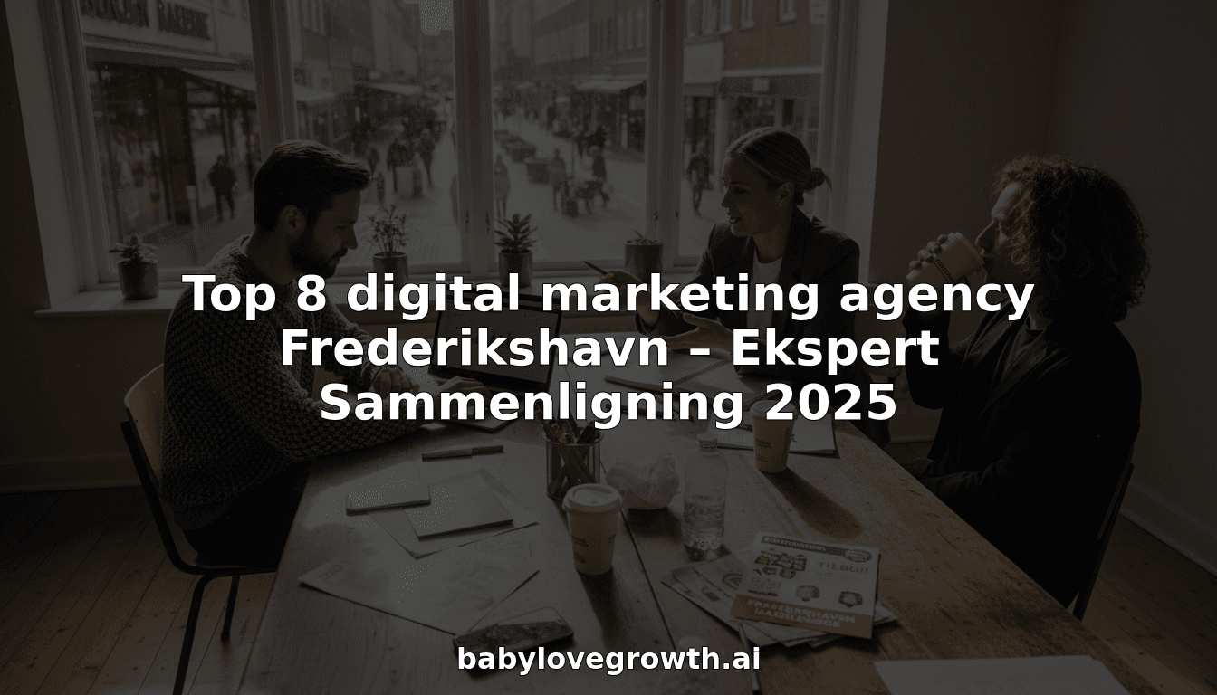 Top 8 digital marketing agency Frederikshavn – Ekspert Sammenligning 2025