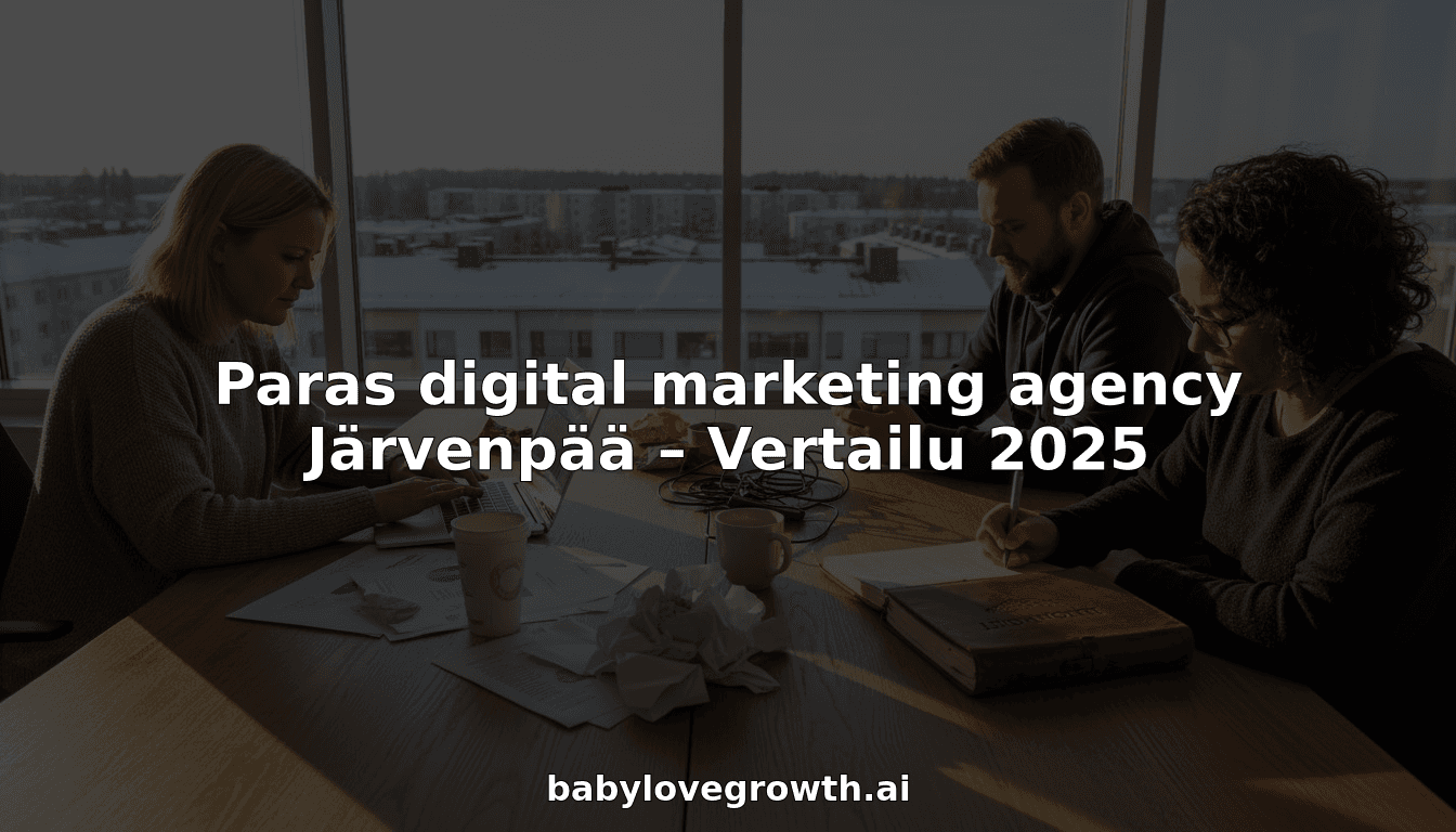 Paras digital marketing agency Järvenpää – Vertailu 2025