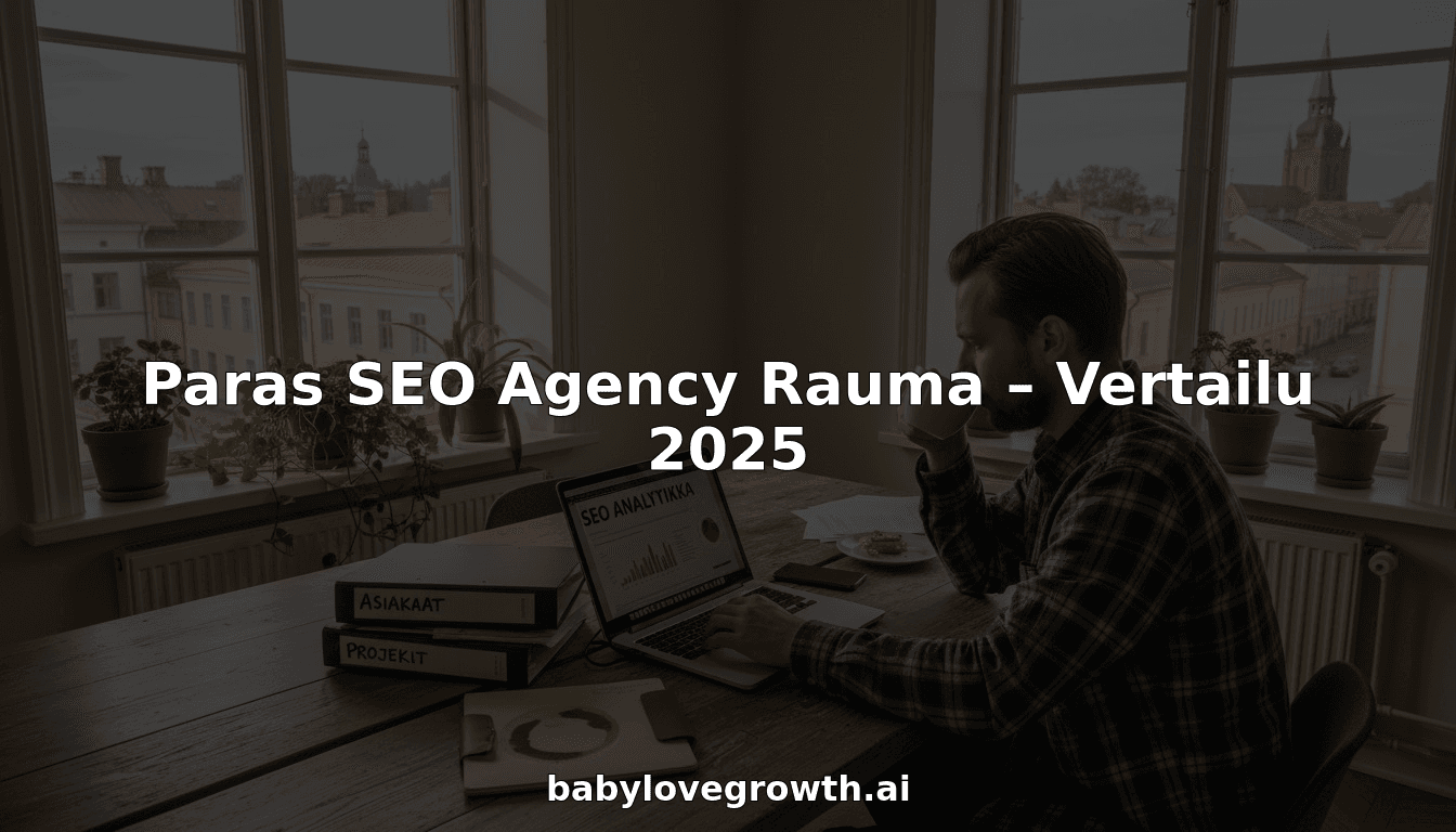Paras SEO Agency Rauma – Vertailu 2025