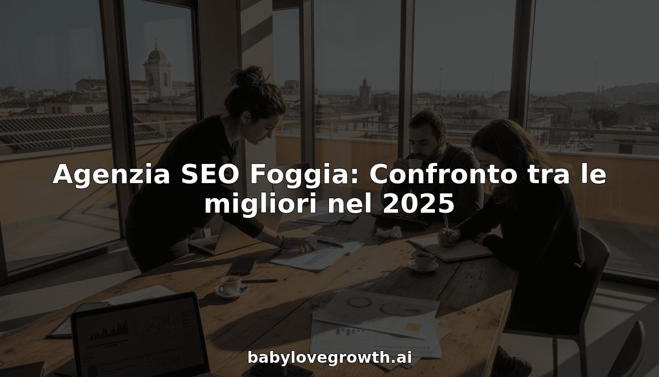 Agenzia SEO Foggia: Confronto tra le migliori nel 2025