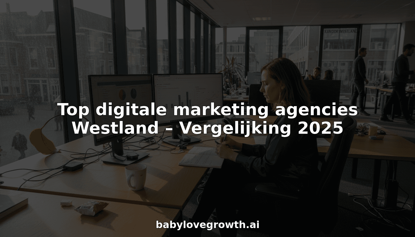 Top digitale marketing agencies Westland – Vergelijking 2025