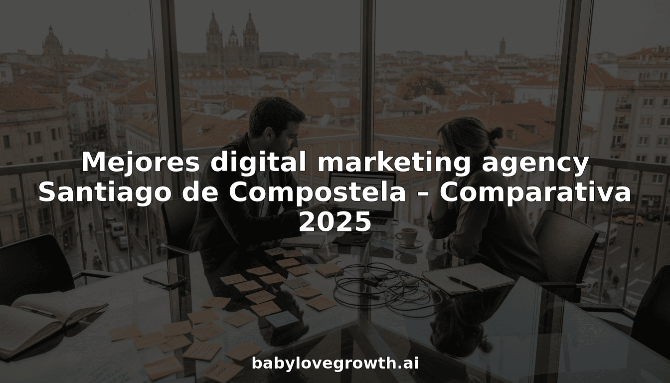 Mejores digital marketing agency Santiago de Compostela – Comparativa 2025