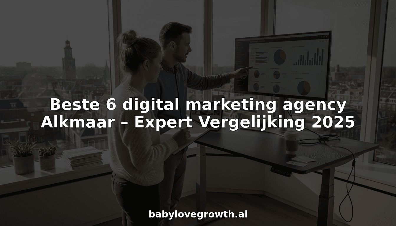 Beste 6 digital marketing agency Alkmaar – Expert Vergelijking 2025