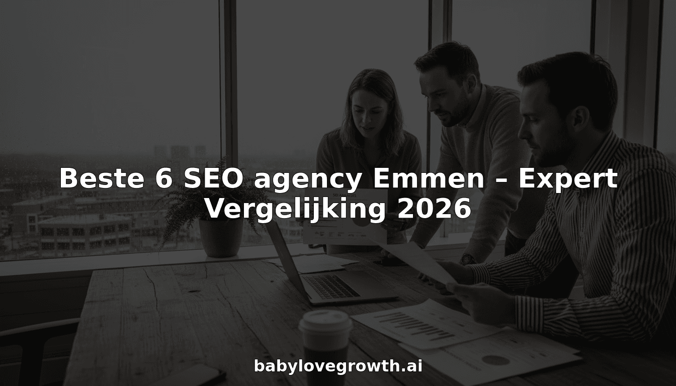 Beste 6 SEO agency Emmen – Expert Vergelijking 2026