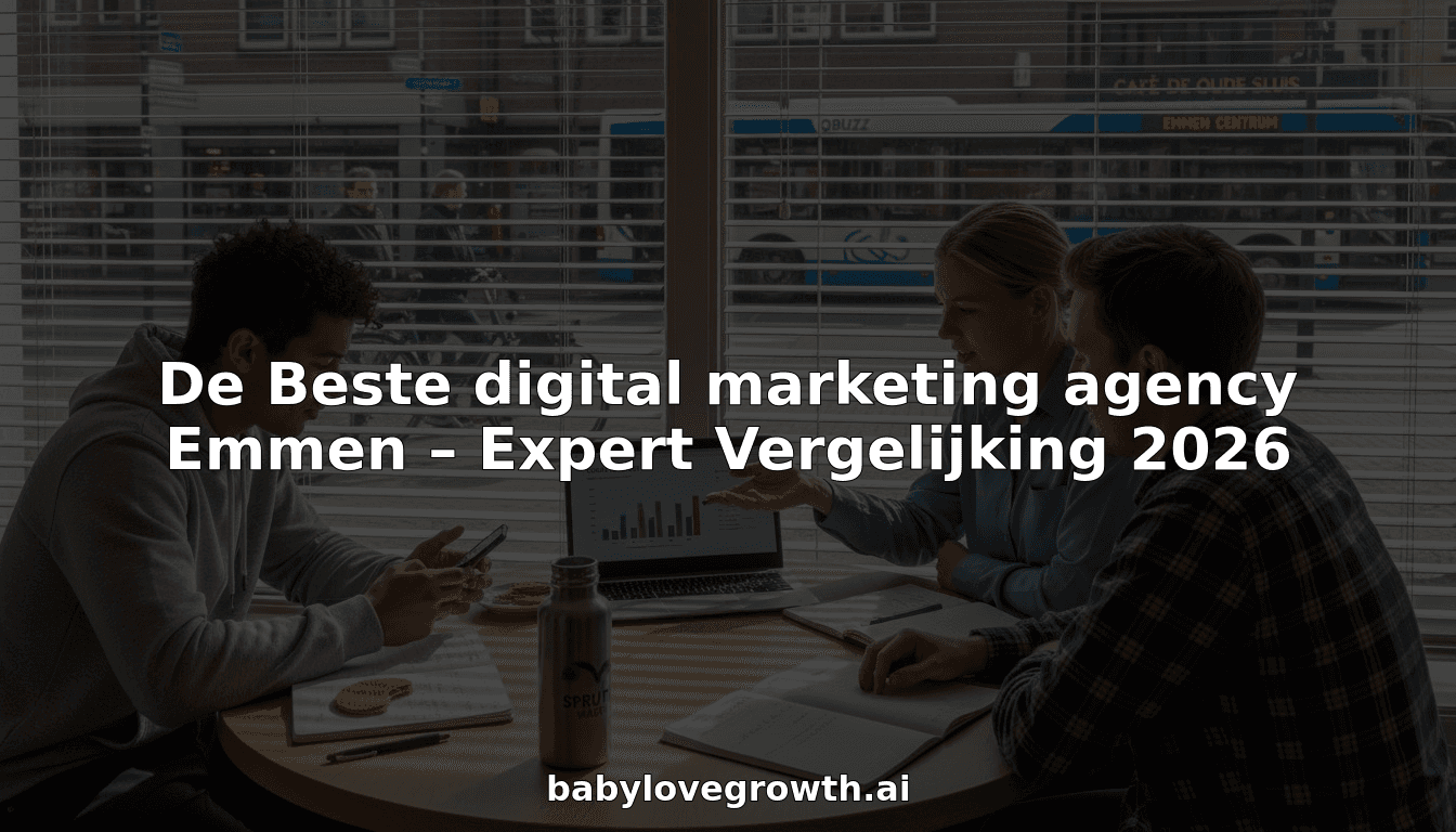 De Beste digital marketing agency Emmen – Expert Vergelijking 2026