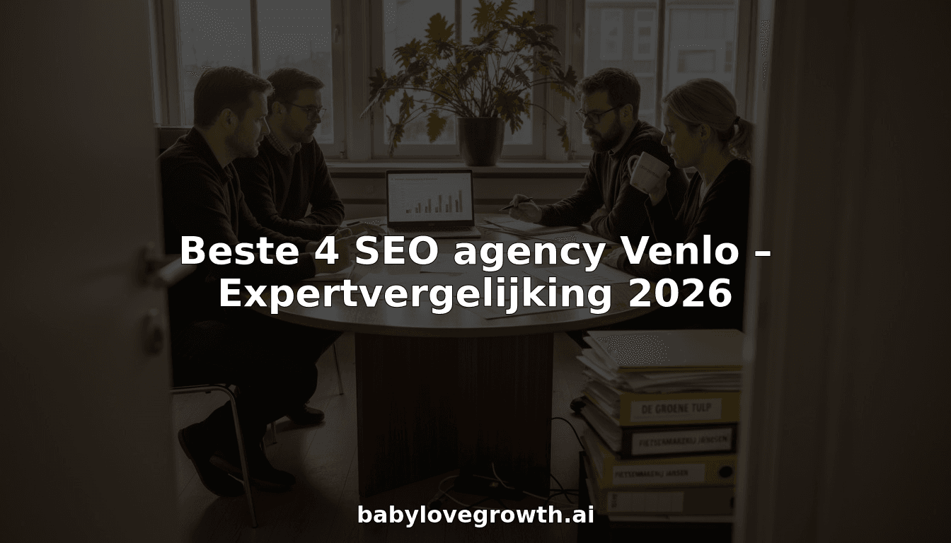 Beste 4 SEO agency Venlo – Expertvergelijking 2026