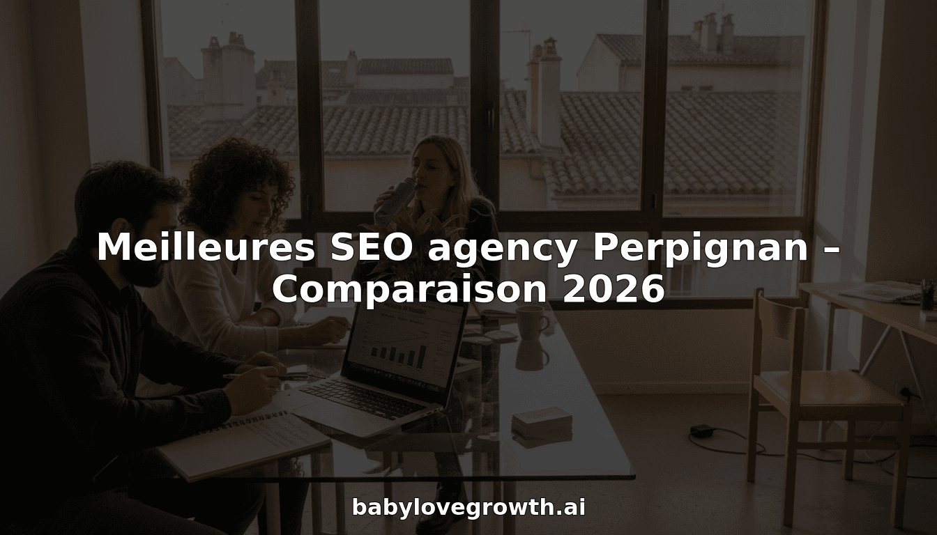 Meilleures SEO agency Perpignan – Comparaison 2026