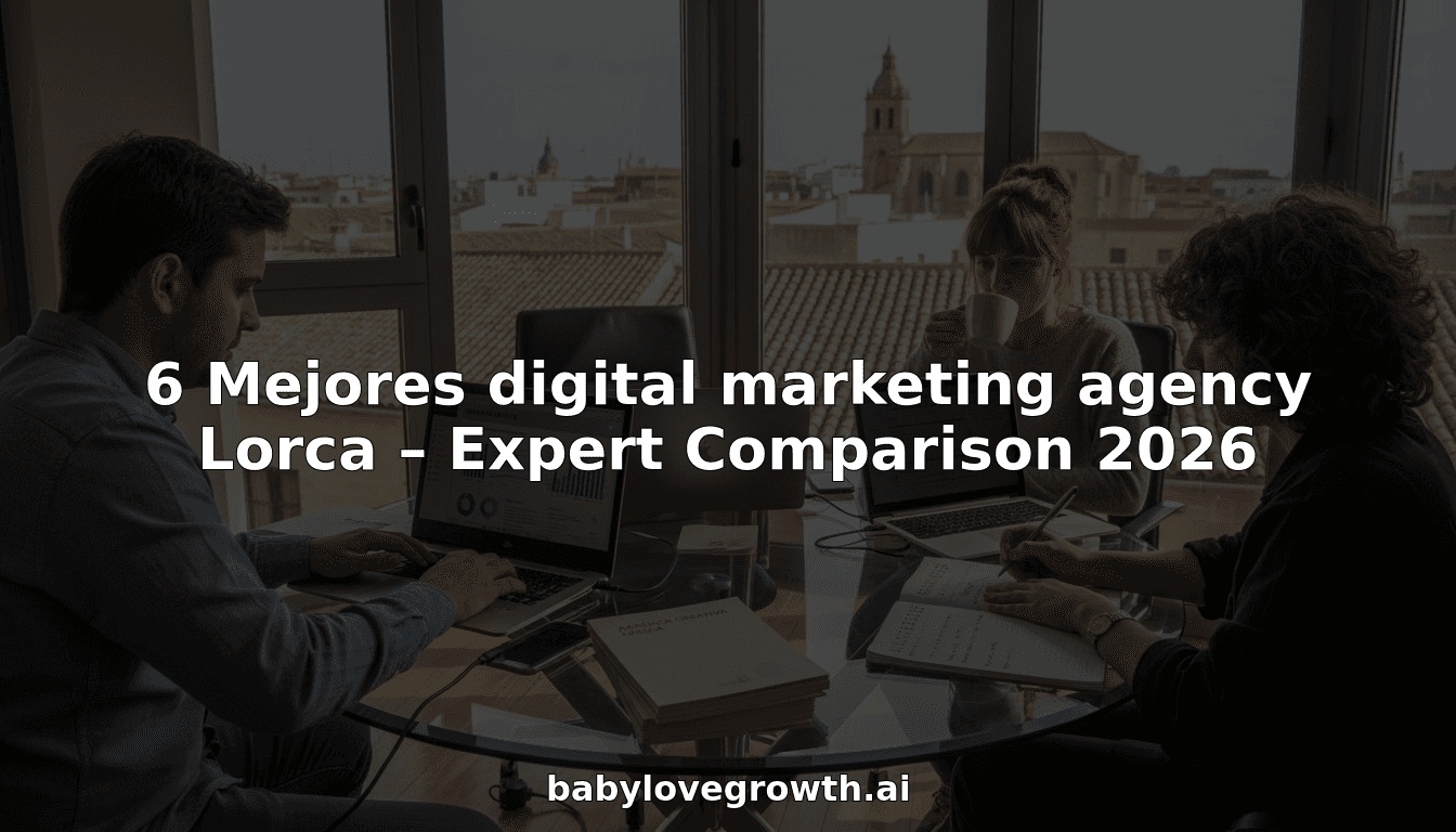 6 Mejores digital marketing agency Lorca – Expert Comparison 2026
